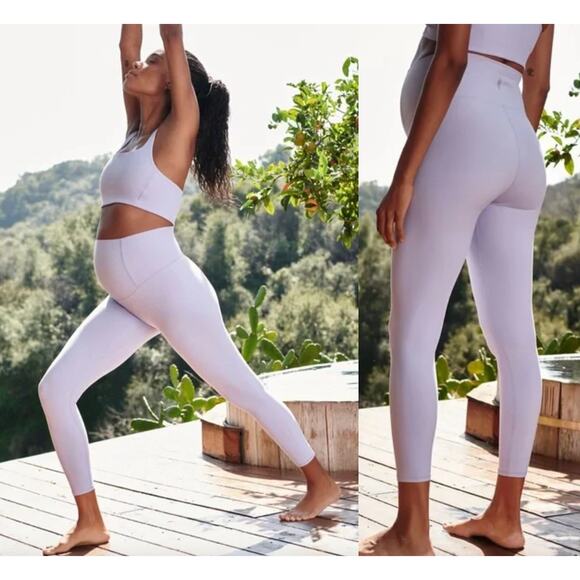 FP Movement x Hatch NWT Never Better Maternity Leggings Orchid Purple Sz S - Picture 1 of 12